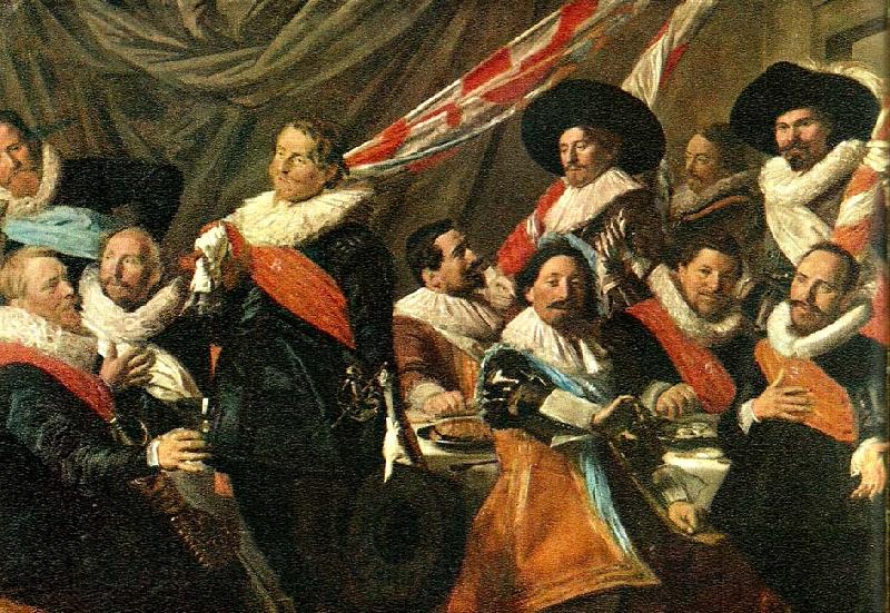 Frans Hals officerarna Spain oil painting art